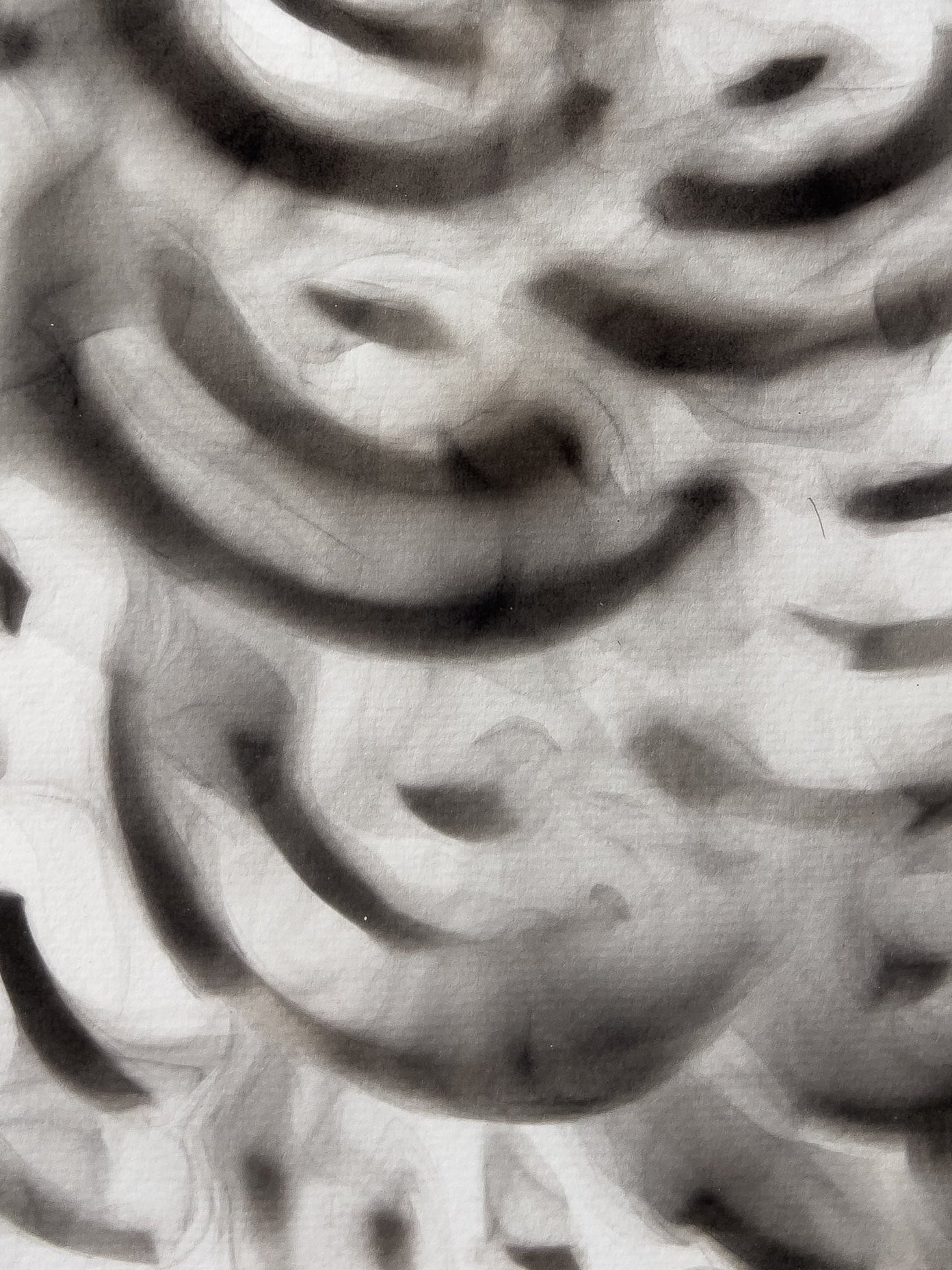 Smoke-Particle Photogram Drawing 012