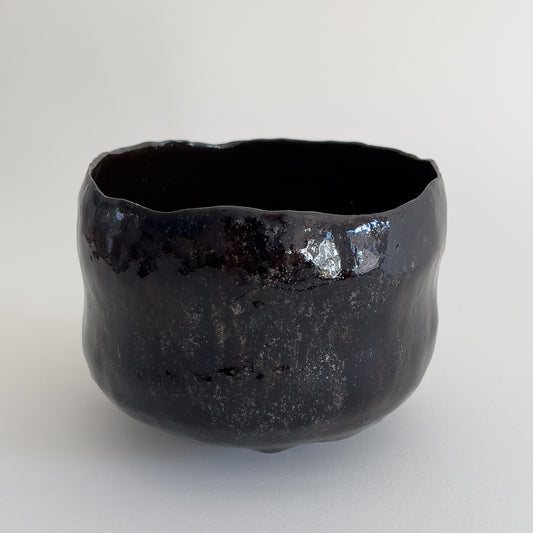 Black Iberian Clay Chawan