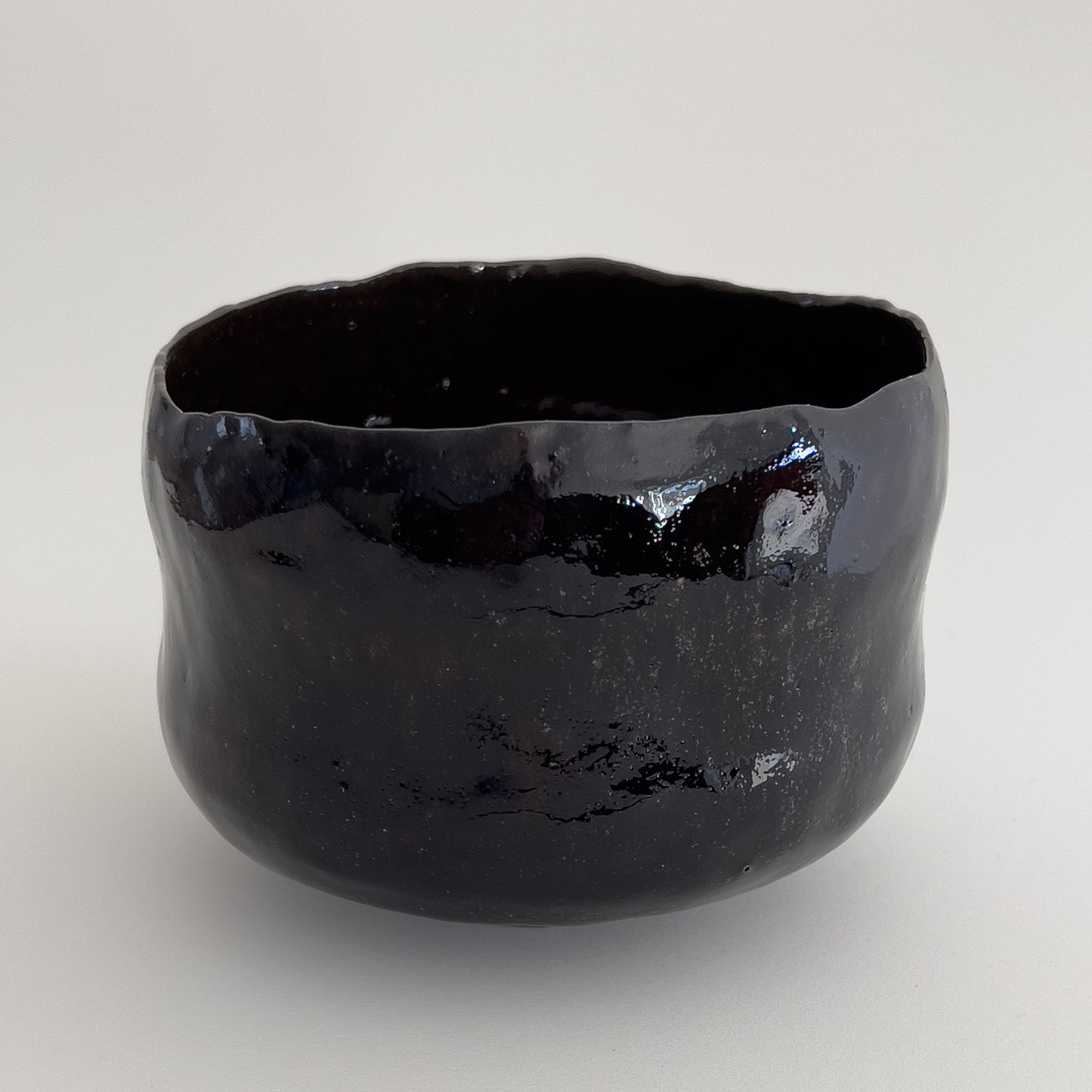 Black Iberian Clay Chawan