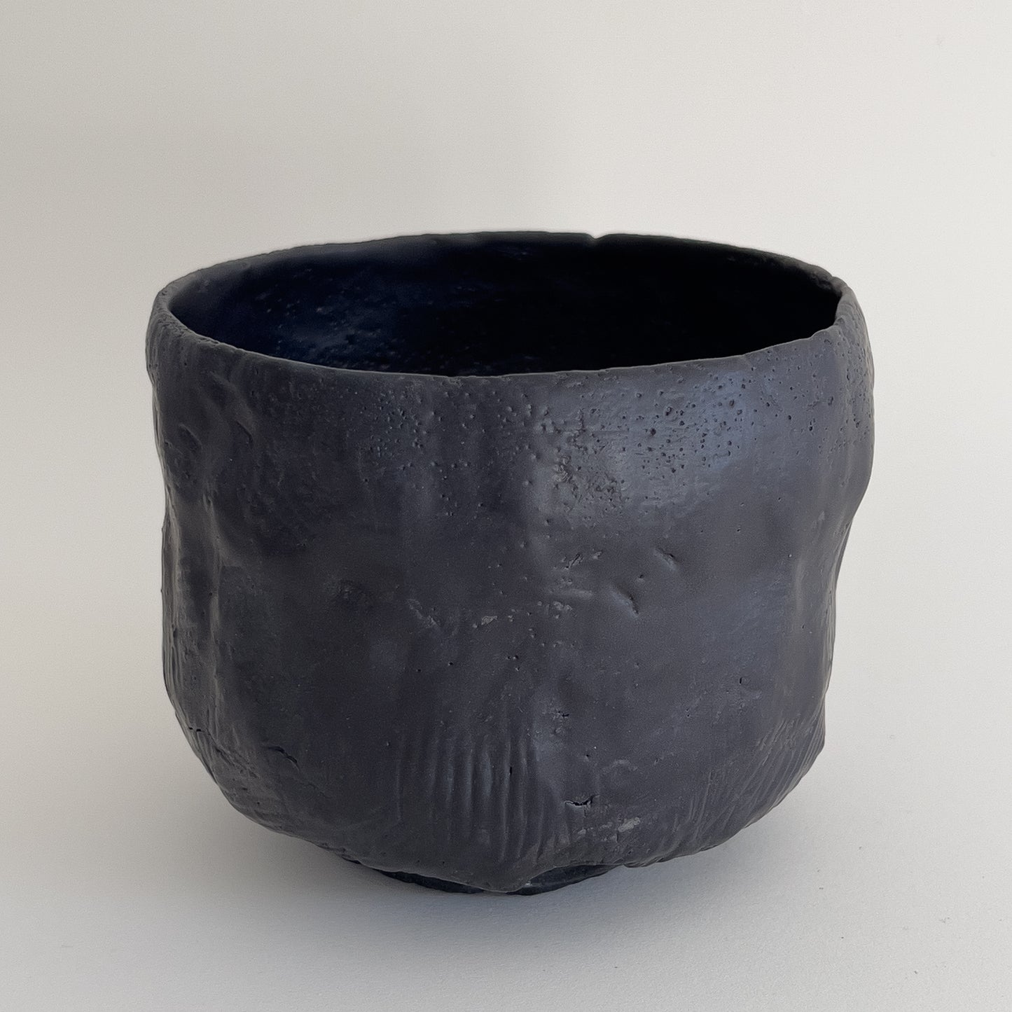 Unique Matt Black Chawan