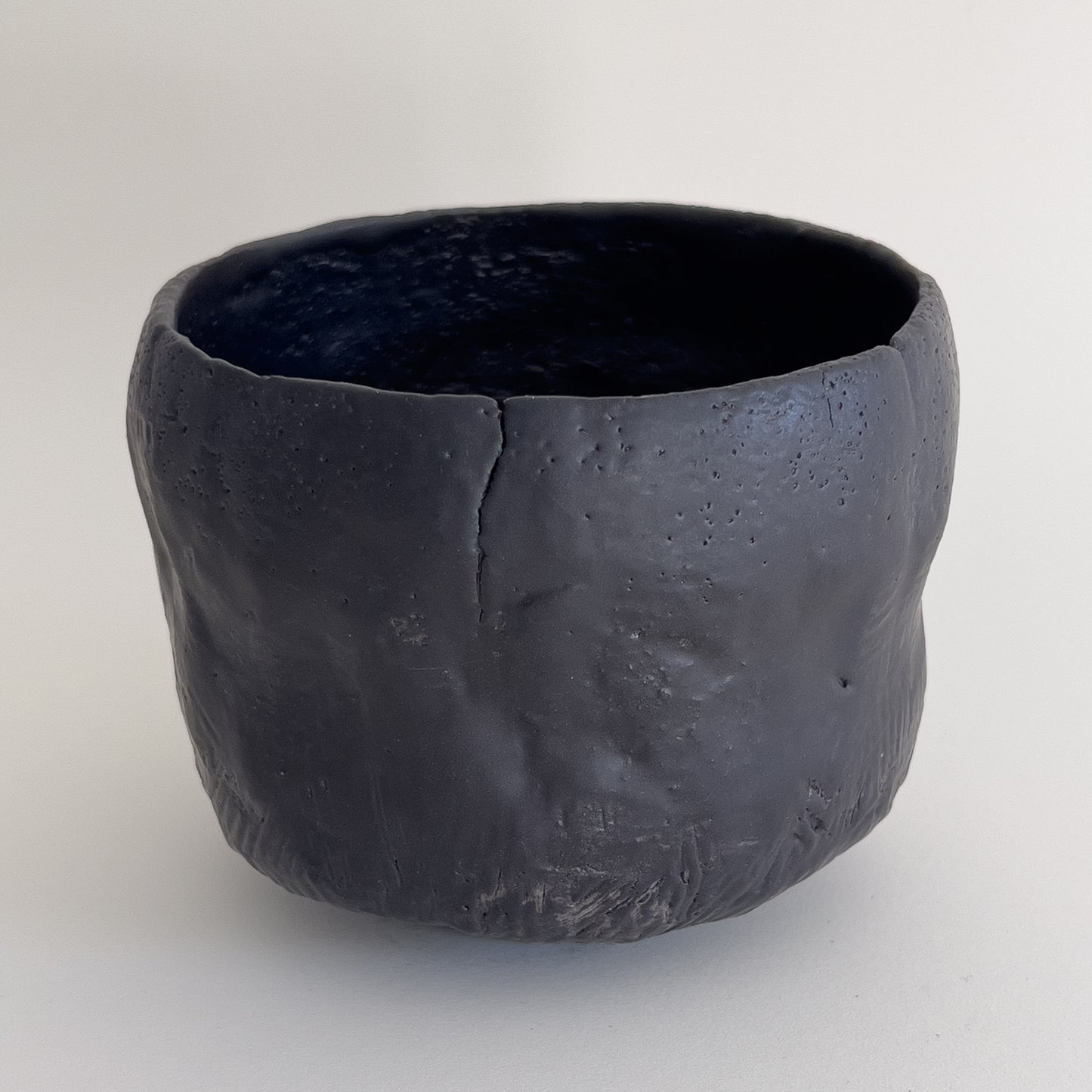 Unique Matt Black Chawan