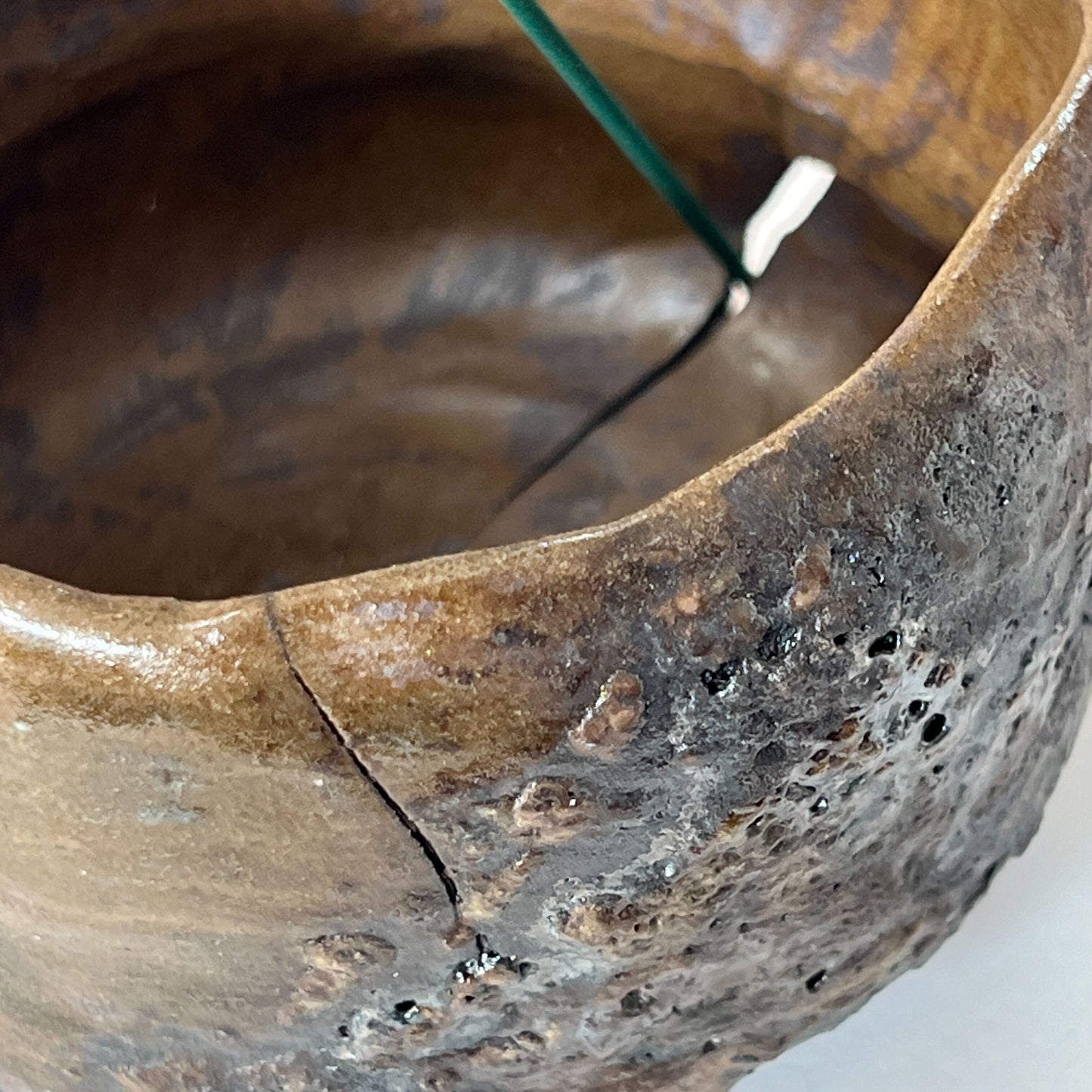 Fractured Chawan Incense Burner