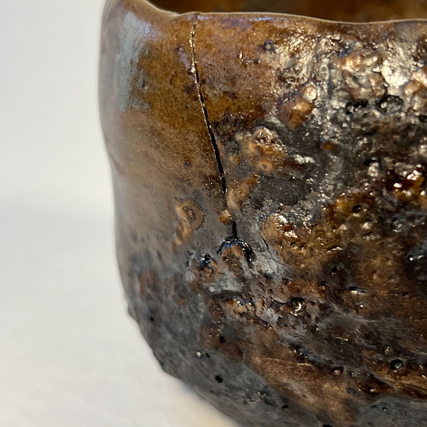 Fractured Chawan Incense Burner