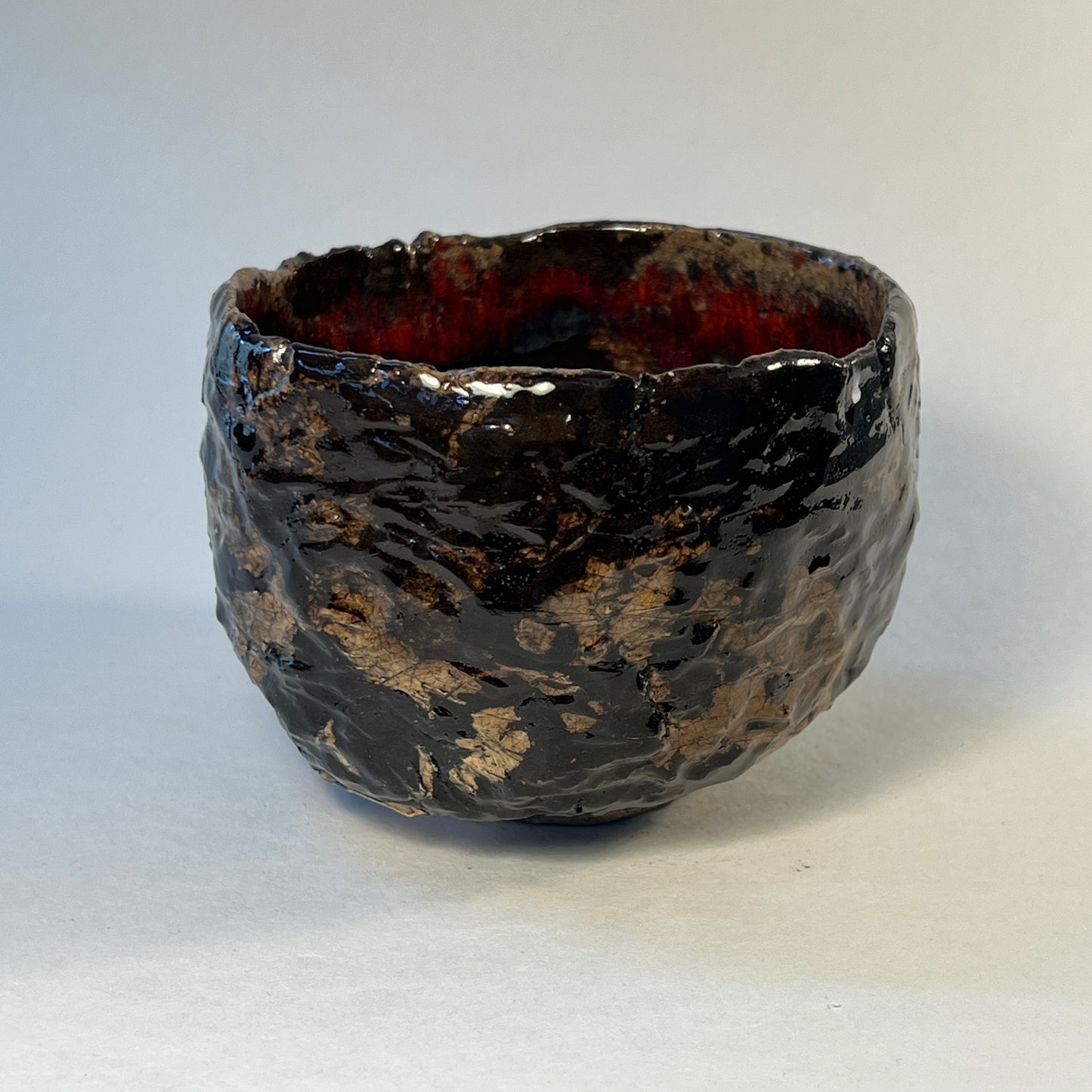 Complex Kurinuki Tea Bowl