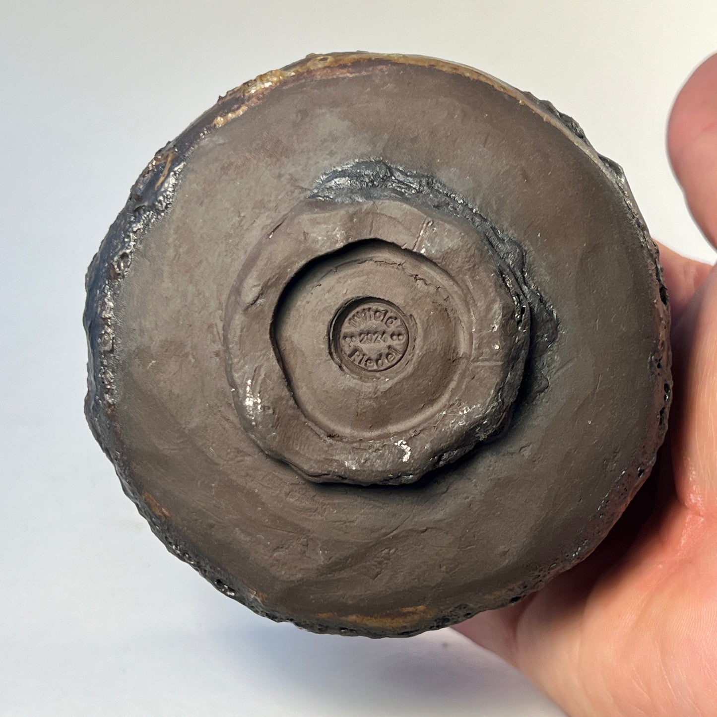 Unique Soda Fired Stoneware Chawan