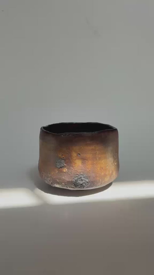 Unique Soda Fired Stoneware Chawan